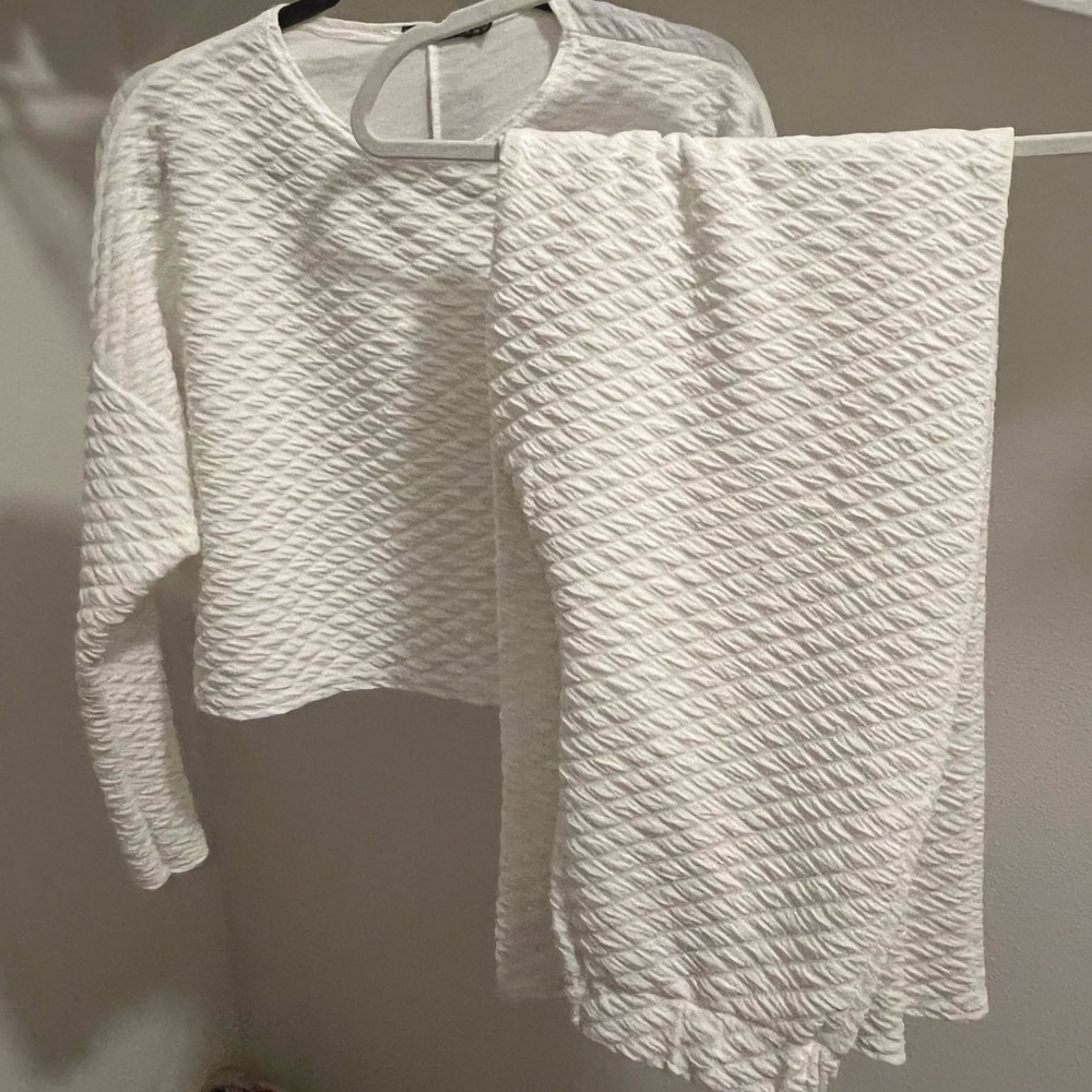 Nasty gal white 2 piece